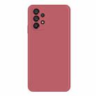 For Samsung Galaxy A73 5G Imitation Liquid Silicone Phone Case(Red) - 1