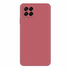 For Samsung Galaxy M33 Imitation Liquid Silicone Phone Case(Red) - 1