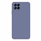 For Samsung Galaxy M53 Imitation Liquid Silicone Phone Case(Grey) - 1