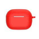 For vivo TWS 3 Silicone Earphone Protective Case(Red) - 1