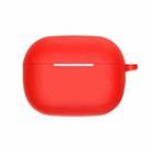 For vivo TWS 3 Pro Silicone Earphone Protective Case(Red) - 1