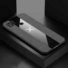 For Xiaomi Redmi 10A XINLI Stitching Cloth Textue Shockproof TPU Phone Case(Grey) - 1