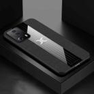 For Xiaomi Civi 2 XINLI Stitching Cloth Textue Shockproof TPU Phone Case(Black) - 1