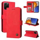 For Huawei nova Y61 Skin Feel Life Tree Metal Button Leather Phone Case(Red) - 1