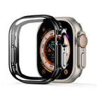 For Apple Watch Ultra 2 49mm / Ultra 49mm DUX DUCIS Electroplated PC Watch Case(Black) - 1