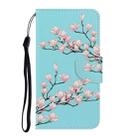 For One Plus 8 Pro Colored Drawing Horizontal Flip Leather Case with Holder & Card Slot & Wallet(Magnolia) - 2