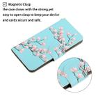 For One Plus 8 Pro Colored Drawing Horizontal Flip Leather Case with Holder & Card Slot & Wallet(Magnolia) - 6