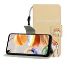 For LG K61 Colored Drawing Horizontal Flip Leather Case with Holder & Card Slot & Wallet(Shiba Inu) - 1