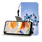 For LG K61 Colored Drawing Horizontal Flip Leather Case with Holder & Card Slot & Wallet(Many Butterflies) - 1