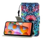 For Huawei Nova 5 Colored Drawing Horizontal Flip Leather Case with Holder & Card Slot & Wallet(Mandala) - 1