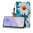 For Huawei Nova 7 Colored Drawing Horizontal Flip Leather Case with Holder & Card Slot & Wallet(Chrysanthemum) - 1