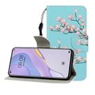 For Huawei Nova 7 Colored Drawing Horizontal Flip Leather Case with Holder & Card Slot & Wallet(Magnolia) - 1