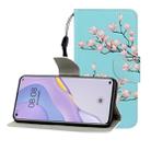For Huawei Nova 7 Pro Colored Drawing Horizontal Flip Leather Case with Holder & Card Slot & Wallet(Magnolia) - 1