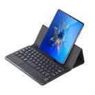 For Huawei Mate X2 GKK Magnetic Folding Bluetooth Keyboard Leather Case with Touchpad(Black) - 1