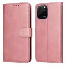 For Huawei nova Y61 Classic Calf Texture Flip Leather Phone Case(Rose Gold) - 1