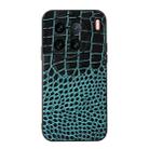 For vivo X90 Pro+ Crocodile Top Layer Cowhide Leather Phone Case(Cyan Blue) - 1