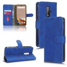 For Blackview BV5200 Skin Feel Magnetic Flip Leather Phone Case(Blue) - 1