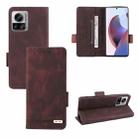 For Motorola Edge 30 Ultra / Moto X30 Pro Magnetic Clasp Flip Leather Phone Case(Brown) - 1