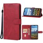 For AT&T Fusion 5G Leather Phone Case(Red) - 1