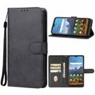For AT&T Fusion 5G Leather Phone Case(Black) - 1