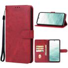 For Fujitsu Arrows N F-51C Leather Phone Case(Red) - 1