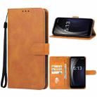 For Orbic Joy 4G RC608L Leather Phone Case(Brown) - 1