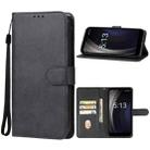 For Orbic Joy 4G RC608L Leather Phone Case(Black) - 1