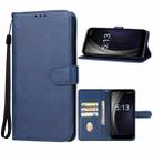 For Orbic Joy 4G RC608L Leather Phone Case(Blue) - 1