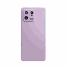 For Xiaomi 13 Imitation Liquid Silicone Phone Case(Purple) - 1
