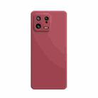 For Xiaomi 13 Imitation Liquid Silicone Phone Case(Red) - 1