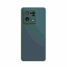 For Xiaomi 13 Pro Imitation Liquid Silicone Phone Case(Dark Green) - 1