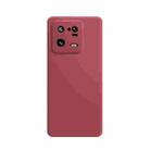 For Xiaomi 13 Pro Imitation Liquid Silicone Phone Case(Red) - 1