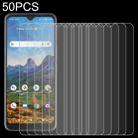 For AT&T Fusion 5G 50pcs 0.26mm 9H 2.5D Tempered Glass Film - 1