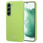 For Samsung Galaxy S23 5G GOOSPERY PEARL JELLY Shockproof TPU Phone Case(Fluorescent Green) - 1