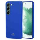 For Samsung Galaxy S23 5G GOOSPERY PEARL JELLY Shockproof TPU Phone Case(Blue) - 1