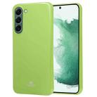 For Samsung Galaxy S23+ 5G GOOSPERY PEARL JELLY Shockproof TPU Phone Case(Fluorescent Green) - 1
