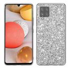 For Samsung Galaxy A12 5G Glitter Powder Shockproof TPU Phone Case(Silver) - 1