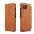 For Huawei P40 Lite / nova 6 SE LC.IMEEKE Hon Ancient Series Horizontal Flip Leather Case with Holder & Card Slot(Brown) - 1