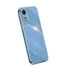 For OPPO A1 Pro 5G XINLI Straight Edge 6D Electroplate TPU Phone Case(Celestial Blue) - 1