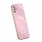 For Samsung Galaxy Note10+ XINLI Straight Edge 6D Electroplate TPU Phone Case(Cherry Purple) - 1