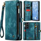For Samsung Galaxy S23 5G CaseMe 008 Detachable Multifunctional Leather Phone Case(Blue) - 1