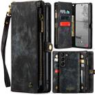 For Samsung Galaxy S23 5G CaseMe 008 Detachable Multifunctional Leather Phone Case(Black) - 1