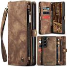 For Samsung Galaxy S23+ 5G CaseMe 008 Detachable Multifunctional Leather Phone Case(Brown) - 1