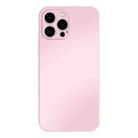 For iPhone 14 Pro AG Frosted Tempered Glass Phone Case(Pink) - 1