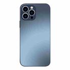 For iPhone 13 AG Frosted Tempered Glass Phone Case(Graphite Grey) - 1