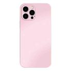 For iPhone 11 AG Frosted Tempered Glass Phone Case(Pink) - 1