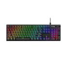 Kingston HyperX Origin PBT Keycap RGB Gaming Mechanical Keyboard, Style:Fire Shaft - 1