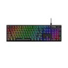 Kingston HyperX Origin PBT Keycap RGB Gaming Mechanical Keyboard, Style:Ice Shaft - 1