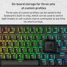 Kingston HyperX Origin Competitive Edition PBT Keycap RGB Gaming Mechanical Keyboard, Style:Ice Shaft - 8