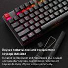 Kingston HyperX Origin Competitive Edition PBT Keycap RGB Gaming Mechanical Keyboard, Style:Ice Shaft - 9
